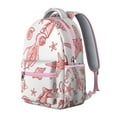 thumbnail image 2 of Ocean-Themed Waterproof Backpack for College Students - Vintage Nautical Design with Seahorse & Coral Prints, Spacious Ergonomic Bookbag for Daily Commute, 2 of 6
