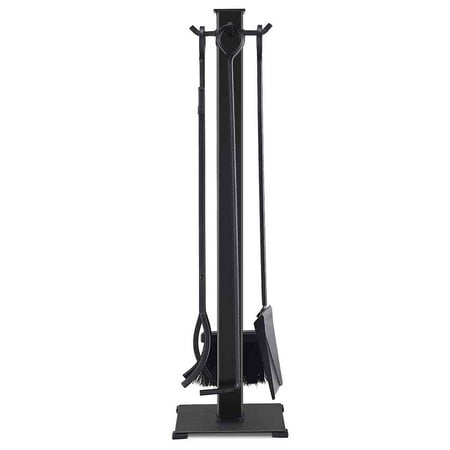 Topbuy 5pc Iron Fire Place Tool Set Fireplace Tools Set Stand