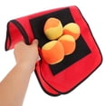 thumbnail image 2 of MasteelfCA 1 Set Children Sticky Ball and Vest Game Props Sticky Ball Vest Group Plaything for Home School (Red, Yellow Vest and 10 Pcs Sponge Ball, Random Ball Color), 2 of 8