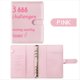 thumbnail image 2 of Carpeta de DesafíOs de 100 Sobres, Libro de DesafíOs de Ahorro, Planificador de Ahorro de Dinero, Carpeta de Presupuesto, Rosa, 2 of 5