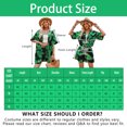 thumbnail image 4 of Hawaiian Shirts for Women, Women's Hawaiian Shirt and Shorts Button Down Short Sleeve Outfits Sunglasses Tropical Summer Beach Holiday Party Fancy Dress, 4 of 7