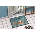 thumbnail image 4 of Brindle White English Bulldog Sweet Home Indoor or Outdoor Mat 18x27 CK7966MAT, 4 of 4