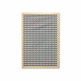 thumbnail image 1 of Espresso Wall Art with Frame, Repeating Pattern with Cartoonish Coffee Beans on Lines, Printed Fabric Poster for Bathroom Living Room, 23" x 35", Pale Ceil Blue Pale Blue, by Ambesonne, 1 of 2