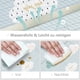 thumbnail image 5 of Baby Play Mat,Play Mat for Baby,Foldable Kids Play Mat, Foam Play Mat,Infant Play Mat,Waterproof Crawling Mat,Edge Reinforcement Mat,White,71x59x0.4 Inch Cloud, 5 of 7