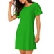 thumbnail image 2 of Fotbe Green Bata de Dormir para Mujer con Estampado, Camisón de Algodón de Manga Corta, Ropa de Dormir Casual, 2 of 6