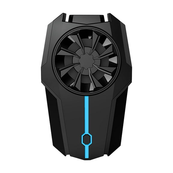 Phone Cooler Fan, Quiet Cooling Fan Radiator for Phone Heat Dissipation, Efficient Clip Type Phone Cooler for Reading, Videos, Live Streaming, and Navigation