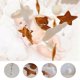 thumbnail image 4 of Crib Decoration, Wooden Star Moon Bear Decoration, Suitable for Newborn Boysand Girls, Bed Bell, 4 of 5