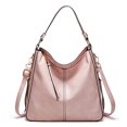 thumbnail image 1 of MesaSe Sac à Main Mode en Cuir PU avec Fermeture Éclair pour Femmes Marron, 1 of 10