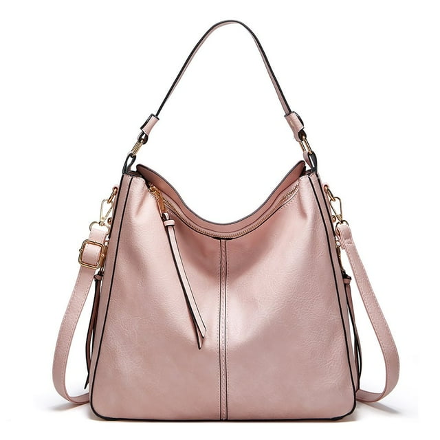 MesaSe Sac à Main Mode en Cuir PU avec Fermeture Éclair pour Femmes Marron