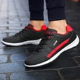 thumbnail image 6 of Men's Waterproof Leather Casual Sneakers, Lace-Up Comfortable Walking Shoes with Non-Slip Rubber Outsole, Lightweight Durable Footwear for Daily Wear and Outdoor Activities, 6 of 10