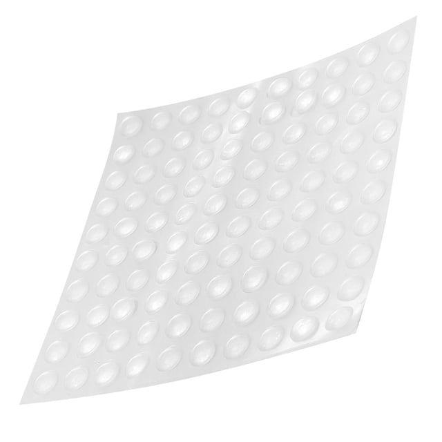 Hytrove 200Ud Topes Adhesivos De Silicona Transparente Para Puertas Y Cajones Con Reducción De Ruido Y Protección
