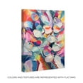 thumbnail image 2 of Some Rainbow Petals Retro Modern Abstract Canvas Wall Art by Art Remedy, Gallery Wrapped, 10"x15", 2 of 8