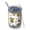 White Highland Cow-1, variant on 12oz Tumblers White Highland Cow Bucket Sunflower Vacuum Insulated Stainless Steel Travel Tumbler Cups Mug with Lid and Straw for Beer,Coffee,Beverages with Cleaning Brush for Cold Hot Drinks