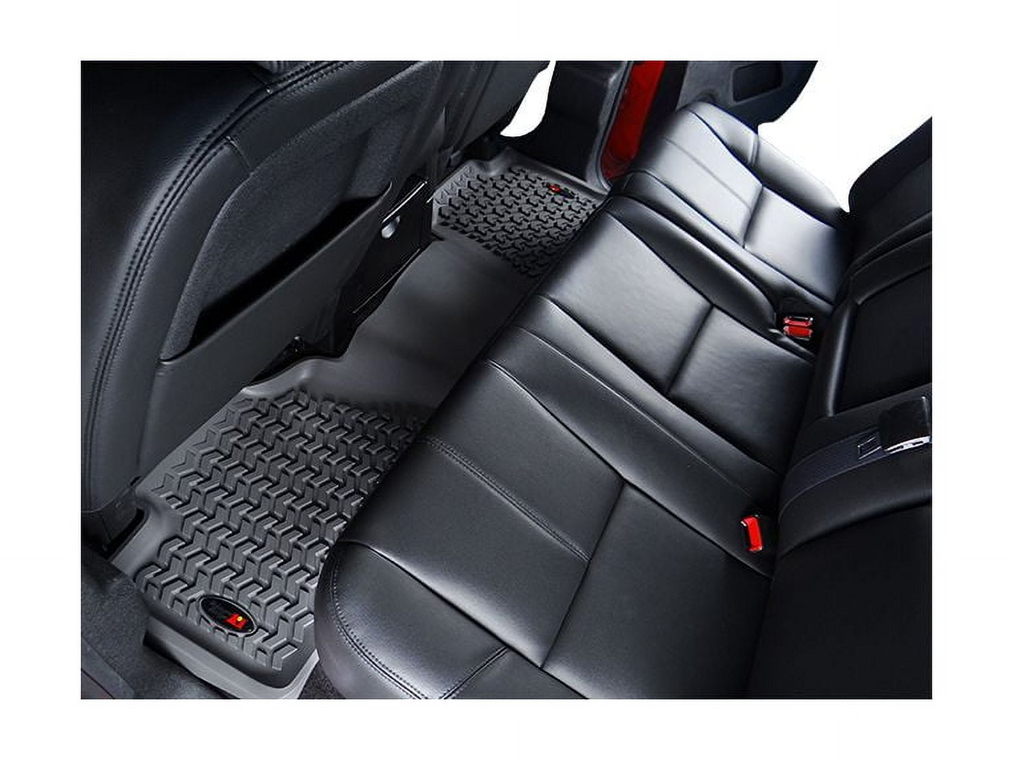 Rugged Ridge by RealTruck Floor Liners Front |82901.04|Compatible with 2014-2020 Chevrolet/GMC Silverado/Sierra 1500 Regular/Extended/Crew Cab; 2015-2020 2500/3500 Regular/Double/Crew Cab/Suburban