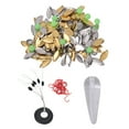 thumbnail image 4 of Sea Fishing Tackle,  Control Simple Operation Casting Lures Sequins , Sea Fishing For Wild Fishing Lake Pool 266PCS, 4 of 8
