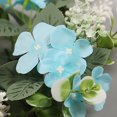 thumbnail image 4 of Hydrangea Floral Candle Ring Wreath Elegant Decorative Candlerings For Pillar Candles Wedding Party Decorations, 4 of 4