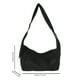 thumbnail image 3 of Bolsa Bandolera Moda Color Sólido Bandolera Gran Capacidad para el Trabajo (Negro) Ndcxsfigh Para Estrenar, 3 of 9