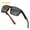 Black Red Black, variant on ReyDix Unisex Colorful Trend Full Frame Polarized Sunglasses Cycling Driving Sports Square Frame Sunglasses