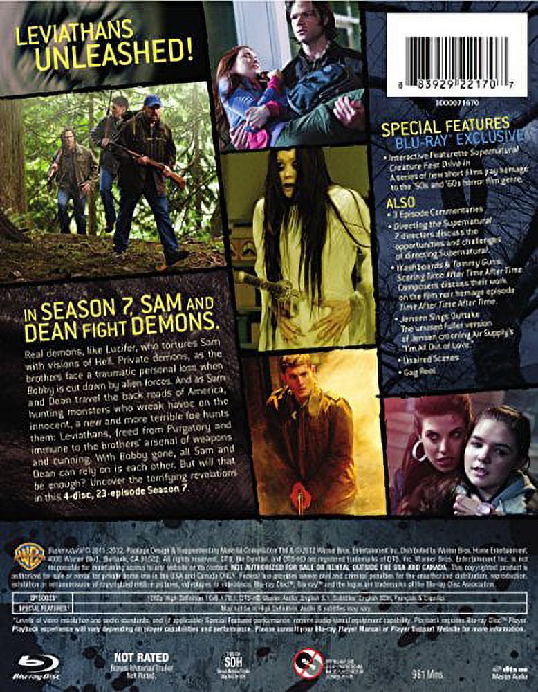Supernatural: The Complete Seventh Season (Blu-ray), Warner Home Video, Horror - image 3 of 3