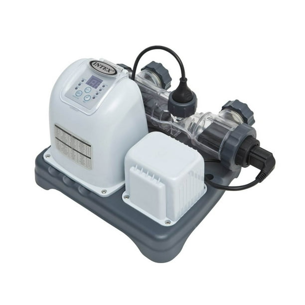 Stipendium Maxim Overdreven Intex Krystal Clear Saltwater System for Above-Ground Pools up to 15,000  Gallons - Walmart.com