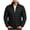 Black, variant on Men Stand Collar Puffer Jacket Full Zip Packable Quilted Outerwear Zipper Side Pockets Warm Casual Coat for Daily Commute Travel Camping Cold Weather Outdoor Wear Gray XL