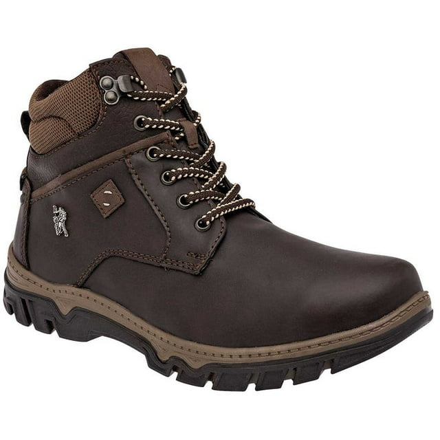 Botas De Senderismo Exterior Sintético Color Café Para Hombre De American Polo American Polo 2366