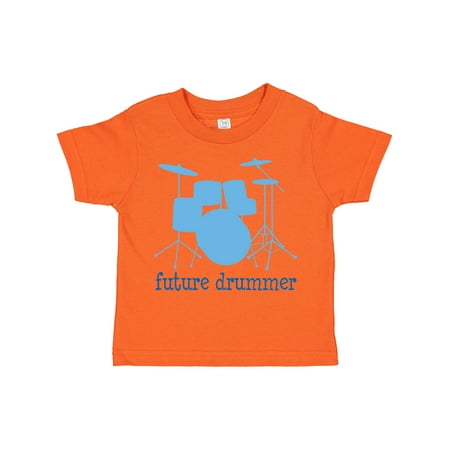 

Inktastic Future Drummer Music Gift Toddler Boy Girl T-Shirt