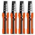 thumbnail image 1 of Encendedor Compacto LighterProOrange 4 Pzas Naranja/Negro Recargable Metal Gas Butano., 1 of 1
