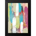 thumbnail image 2 of Goldberger, Jennifer 11x14 Black Modern Framed Museum Art Print Titled - Swatch Layers I, 2 of 5