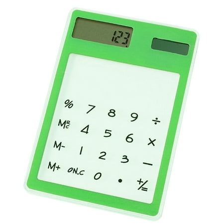 Bangcool Mini Touch Screen Solar Power Energy Calculator with Built-in Battery