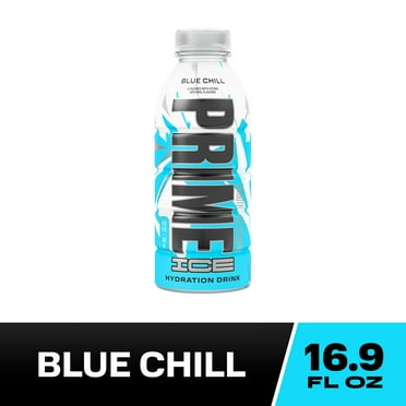 Prime Ice Hydration Sports Drink, Blue Chill, 16.9 fl oz, Bottle