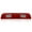 Clear Housing Red&Clear Lens, variant on PIT66 Fit For 14-18 GMC Sierra Chevy Silverado 1500 2500 Third Brake Stop Light Red