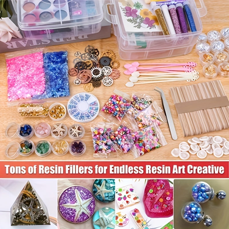 Resin Art Craft Kit 138 Piece