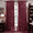 Burgundy Red, variant on Crushed Velvet Curtains with Rod Pocket Luxurious Thermal Insulated Soundproof Drapes for Office, Soft and Durable Light-Filtering Window Treatments, 2 Panels