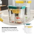 thumbnail image 4 of SASABAXI 2 Pcs Distributeur de Matériel Alimentaire pour Hôtel et Restaurant, Récipient d'Eau pour Réfrigérateur, 4 of 8