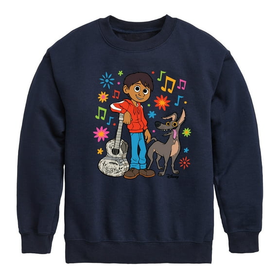 Coco - Miguel Y Dante - Toddler And Youth Crewneck Fleece Sweatshirt