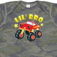 thumbnail image 4 of Inktastic Monster Truck Little Bro Boys Baby Bodysuit, 4 of 5