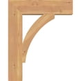 thumbnail image 3 of Ekena Millwork 3 1/2"W x 16"D x 20"H Thorton Block Smooth Bracket, Western Red Cedar, 3 of 4