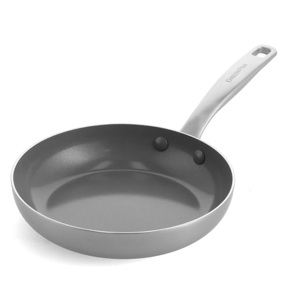 Sartén GreenPan Chatham de acero inoxidable de tres capas, 20 cm