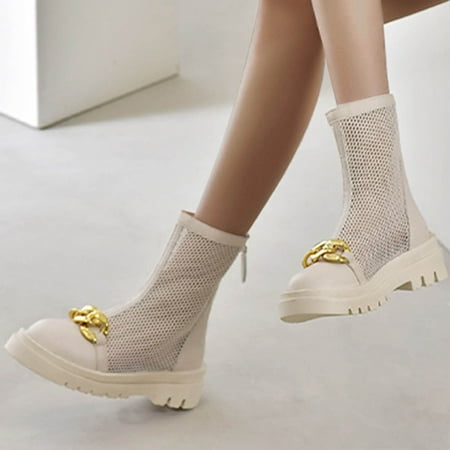 

Hvyesh Platform Sandals for Women Dressy Summer Flat Shoes Ladies Beach Sandals Summer Non-Slip Causal Slippers Size 8.5
