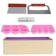 thumbnail image 2 of Kit de Moldes de Jabón DIY ZHCH Hecho a Mano con Caja de Madera Cortador Recto y Ondulado, 2 of 5