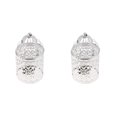 thumbnail image 1 of Guardoinrt Electroplated Metal Birdcage Shape Tea Light B- Candle Holder Silver Type B 2Set, 1 of 6