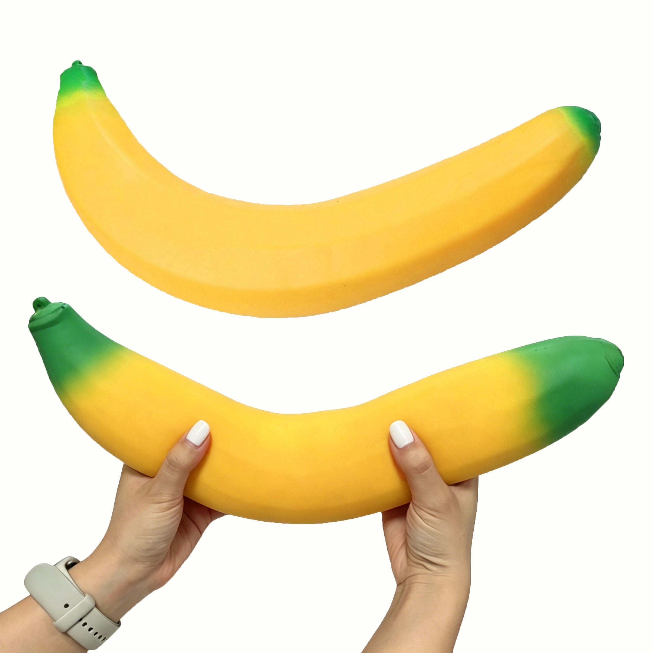 Banana Stress Toys Banana Stretchy Toys PU Relief Stress Balls Classroom Birthday Xmas Gifts Tiny Party Supplies for Relief Party Favors Bag Fillers