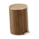 thumbnail image 3 of Cubo de basura con veta de madera, elegante, multiusos, con tapa. 12L, 3 of 9