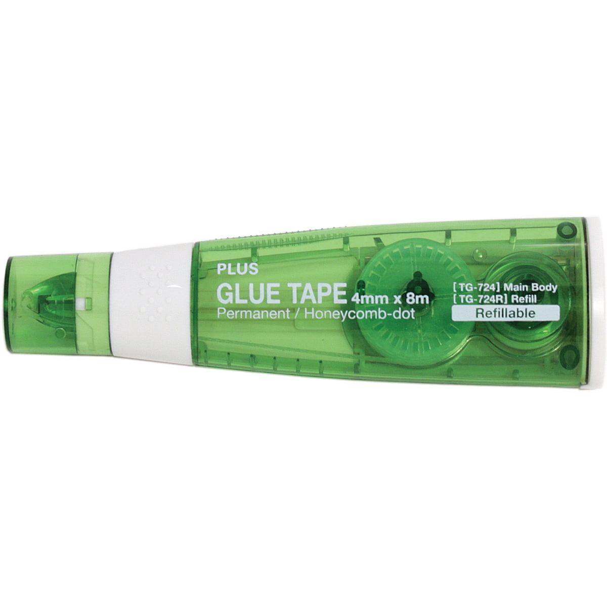3 of PLUS Glue Tape Adhesive Permanent Refill Cartridge 1/3" x 72' TG-611BC 