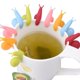 thumbnail image 3 of Exquisito soporte para bolsa de té de silicona con forma de caracol, taza, colores dulces, bonita bolsa de té de silicona con forma de caracol(Verde)(), 3 of 5