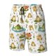 thumbnail image 4 of Fotbe Cute Frog Trajes de Baño Estampados para Hombre, Shorts de Verano de Secado Rápido, Ropa de Playa, Bañadores-Large, 4 of 6