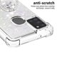 thumbnail image 3 of Funda para Samsung Galaxy A21S con Brillo Líquido Flotante, Purpurina, Parachoques y Anillo Giratorio Soporte, 3 of 5
