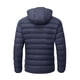 thumbnail image 2 of Chaqueta TBMPOY para hombre, ligera, acolchada, con capucha, azul marino, talla L, 2 of 7