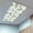 Green White, variant on Green Botanical Fall Fluorescent Light Covers, Pastoral Maple Leaf Autumn Magnetic Light Covers for Ceiling Lights, Fluorescent Ceiling Shade Filters for Classroom Bedroom Office 4x2Ft x 1PCS